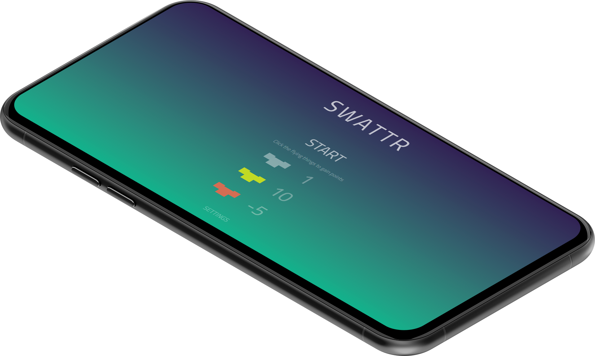 Swattr on an Android device
